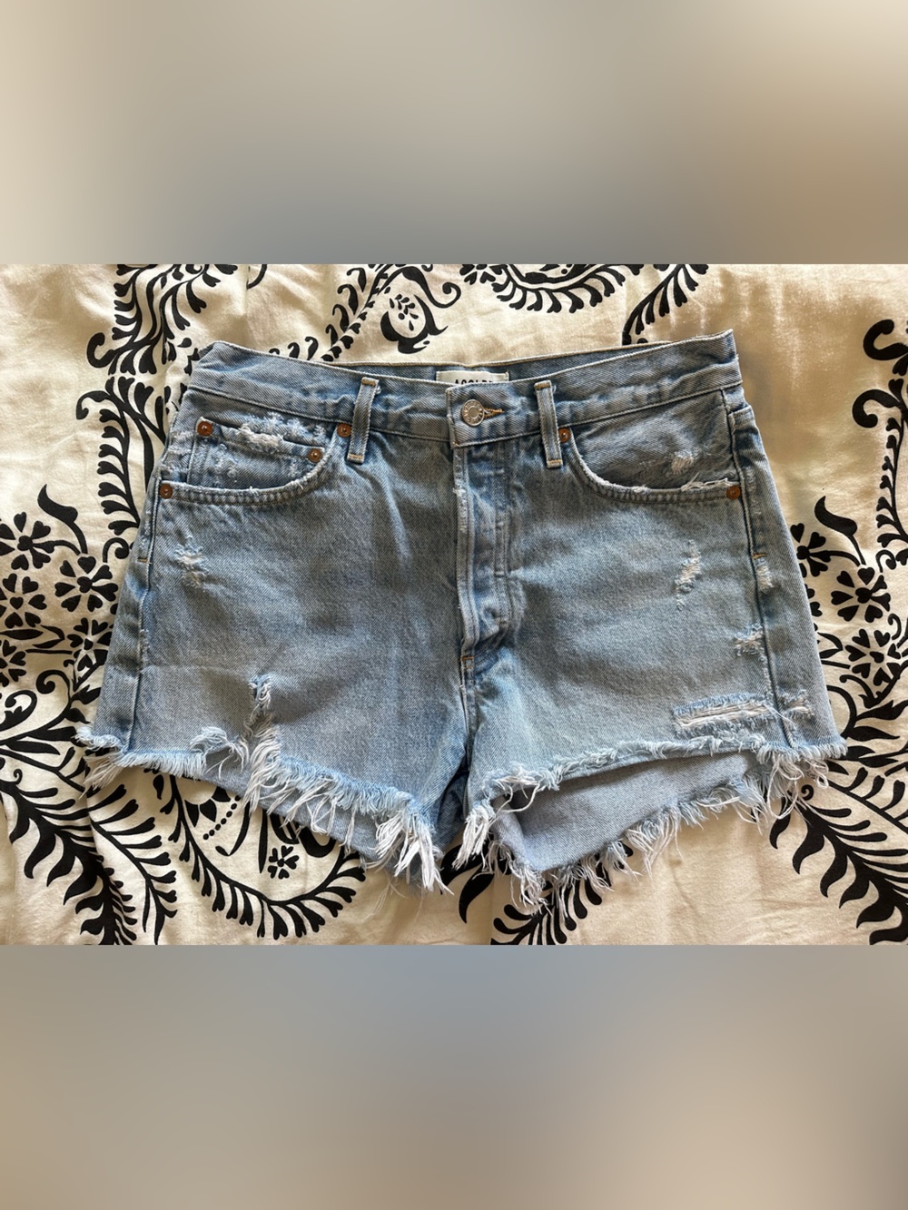 Agolde parker jean shorts - Picture 12 of 12